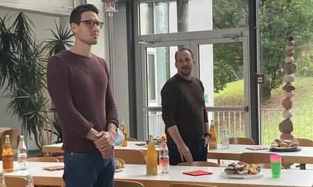 Die Erziehungsdienstleitung: Herr Eisenbeiß und Herr Ulrich
