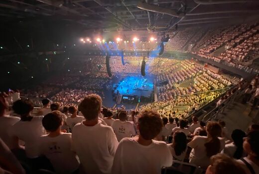Blick in die Arena