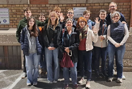 Gruppenbild der Schülerinnen und Schüler