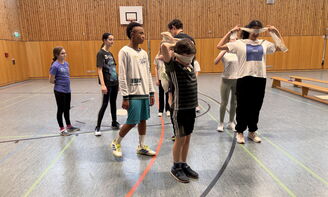 Vorbereitung für das Roboter Lenkspiel