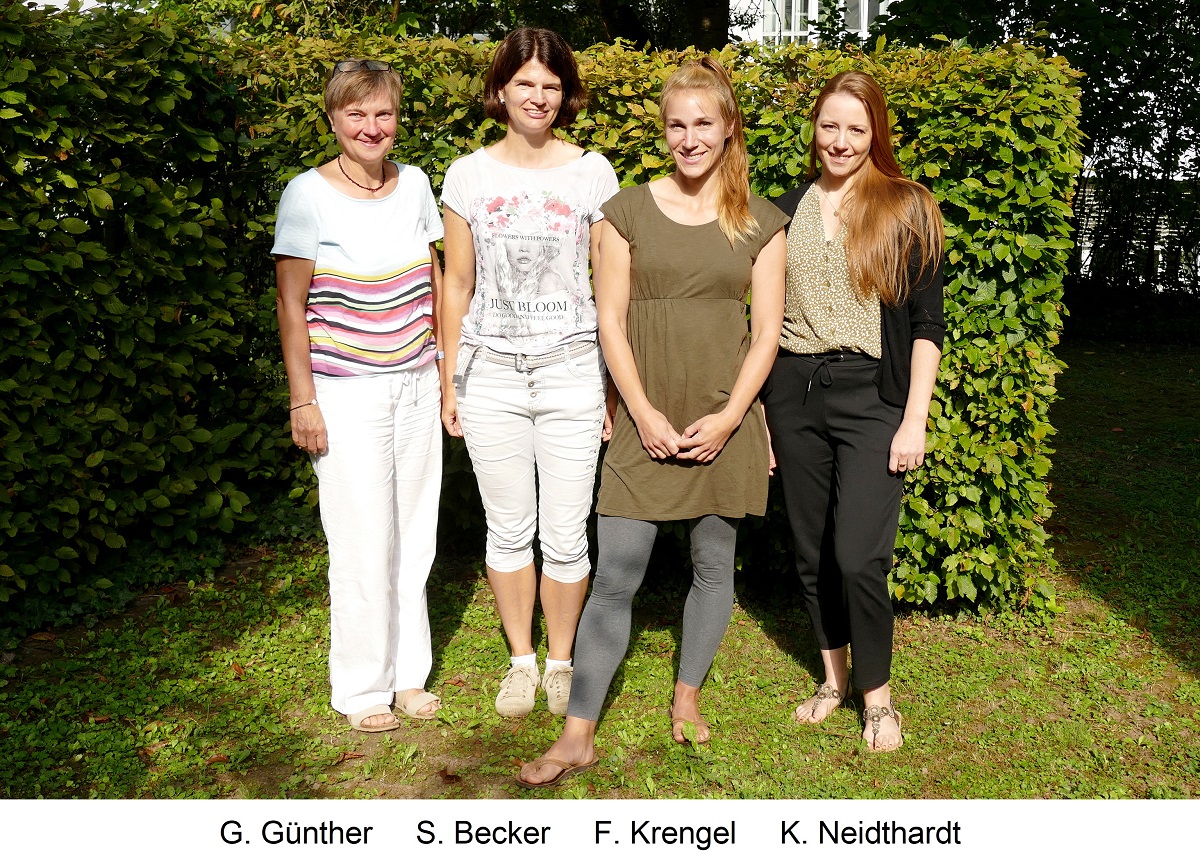 Gruppenfoto des Beratungsteams Sprache